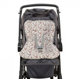 Capa de Carrinho TR - Floral Rosa