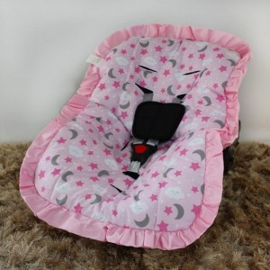 Capa de Bebê Conforto MT - Soninho Rosa