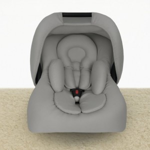 Kit Para Bebê Conforto 05 pçs MF - Cinza